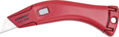 HERCULES FIXED BLADE TRIMMING KNIFE - RED - Click Image to Close