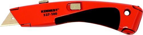 HERCULES RETRACTABLE BLADE TRIMMING KNIFE - RED - Click Image to Close
