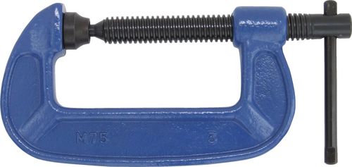 3" HEAVY DUTY "G" CLAMP - DEEP THROAT - Click Image to Close