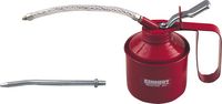 250cc METAL OIL CAN - FORCE FEED PUMP - Click Image to Close