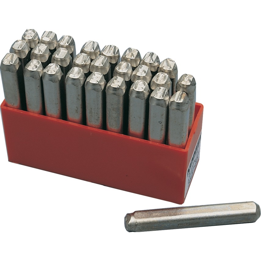 2.5mm (SET OF 27) LETTER PUNCHES - KEN5606410K - Click Image to Close