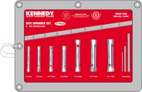 KENNEDY KEN581-1450K 7-PCE BOX SPANNER SET 6-19mm C/W TOMMY BARS - Click Image to Close