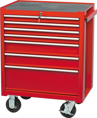 KENNEDY KEN5945580K RED 7-DRAWER PROFESSIONAL ROLLER CABINET - Click Image to Close