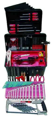 KENNEDY KEN5950500K ENGINEERS APPRENTICES TOOLKIT 107-PCE - Click Image to Close