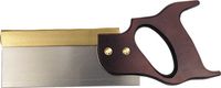 8" BRASS BACK DOVETAIL SAW - Click Image to Close