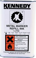METAL MARKING INK 1LTR YELLOW - Click Image to Close