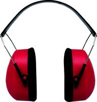 HEARING DEFENDER HAZARDOUS - RED - Click Image to Close