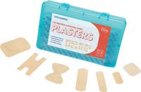 120 ASSORTED FABRIC PLASTERS - Click Image to Close