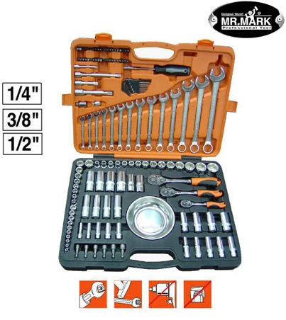 Mr Mark MK-46137 137pcs Socket Wrench Set - Click Image to Close
