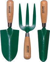 C/S TROWEL SET 3-PCE WOODEN HANDLED - Click Image to Close