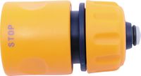1/2" WATER STOP HOSE CONNECTOR - Click Image to Close