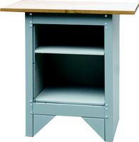 CABINET WITH SHELF & WORKBENCH - Click Image to Close