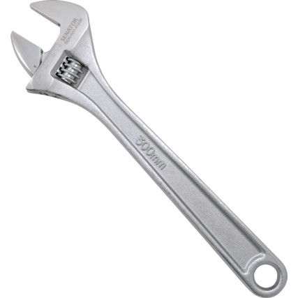 12"/300mm CHROMED DROP FORGED ADJUSTABLE SPANNER - Click Image to Close