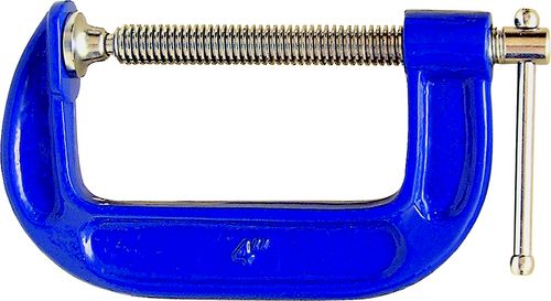 4" CAST STEEL "G" CLAMP - Click Image to Close