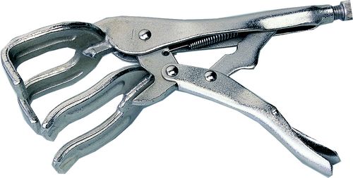 255mm/10" W TYPE PLATE WELDING PLIERS - Click Image to Close