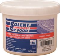SGP500 FOOD SAFE SILICONE GREASE 500gm - Click Image to Close