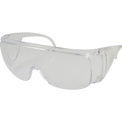 SSF9601520K CLEAR PROTECTIVE OVERGLASSES EN166 1FT - Click Image to Close