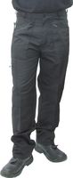 ACTION WORK TROUSERS BLACK 34" WAIST 31" REG - Click Image to Close