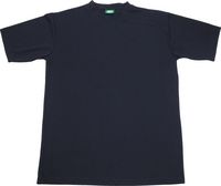 FUNCTION T-SHIRT ROUND NECK NAVY 36/38" SMALL - Click Image to Close