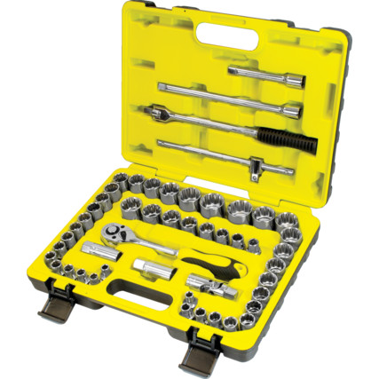 YAMOTO 1/2"SQ.DR.METRIC & AF&WHITMASTER 50 PC SET YMT5829320K - Click Image to Close