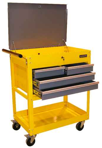 YAMOTO YMT594-2040K 4-DRAWER INDUSTRIAL SERVICE CART - Click Image to Close