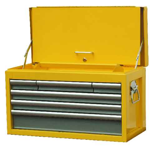 YAMOTO YMT594-5240K 6-DRAWER TOOL CHEST YELLOW/GREY - Click Image to Close