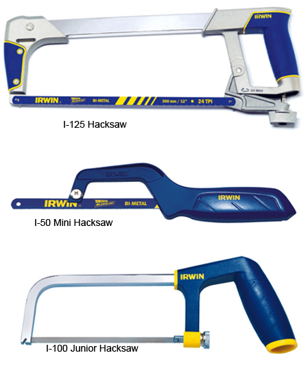 IRWIN 125 HI-TENSION HACKSAW FRAME