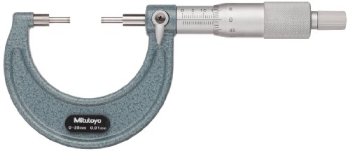 MITUTOYO 111-215 Spline micrometer type B 0-25mm/0,01mm