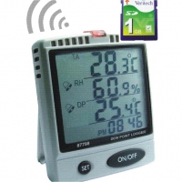 AZ87798 DUAL TEMP.&RH% SD LOGGER