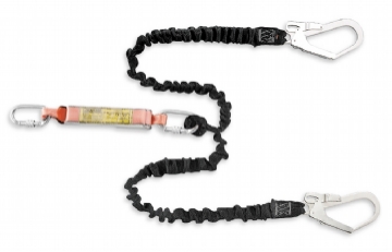 Twin Spring Lanyard with Energy Absorber