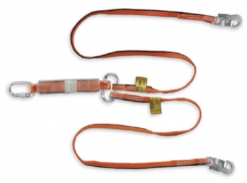 Twin Webbing Lanyard with Energy Absorber - WL-141067-PH