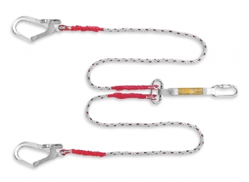 Twin Polyamide Lanyard with Energy Absorber - EV250-LOH