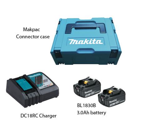 Makita MKP1RF182 Makpac Power Source Kit (3.0Ah)