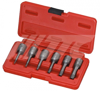 JTC1542 6PCS TWIST SHAFT SOCKET SET