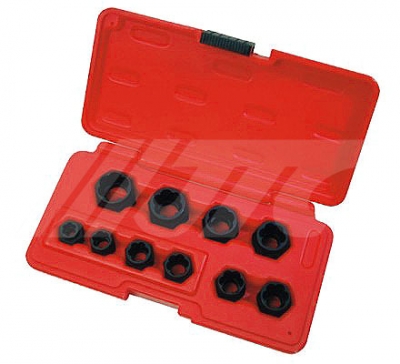 JTC1545 10PCS HEX TWIST SOCKET SET