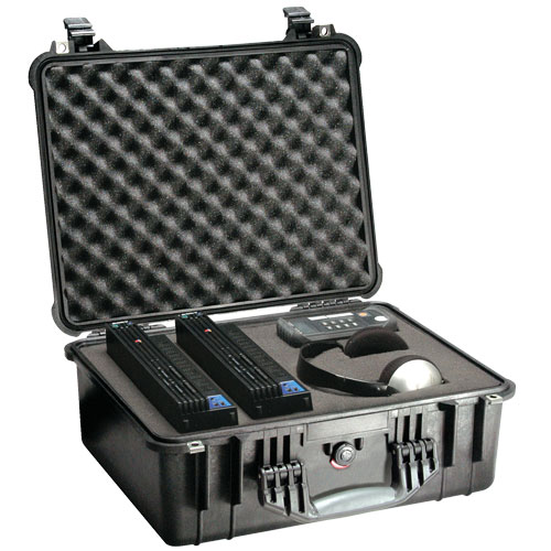 PELICAN 1550-000-110 Case with Foam (Black)