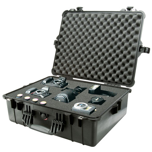 PELICAN 1600-000-001 HARD CASE WITH FOAM