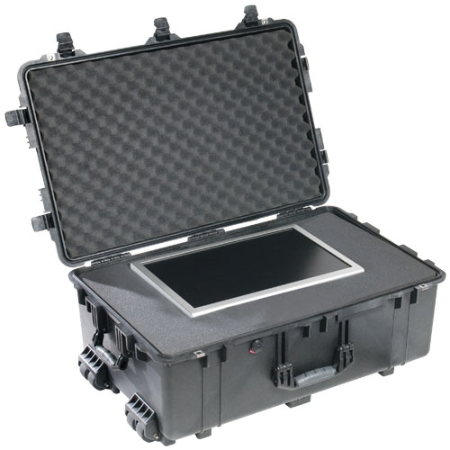 PELICAN 1650-121-110 CASE WITH FOAM (BLACK)