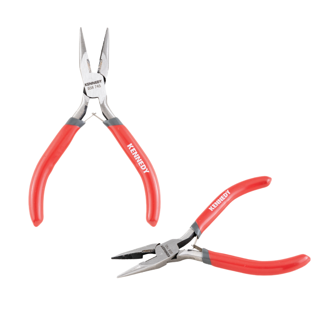 KENNEDY KEN5587450K 130mm/5.1/4" MICRO PLIERS - LONG NOSE