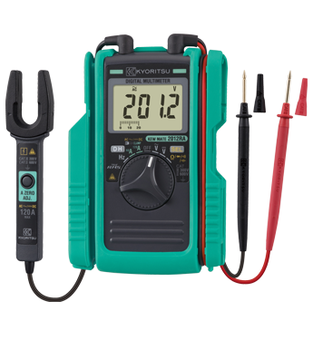 Kyoritsu 2012RA Digital Multimeter with AC/DC Clamp Sensor