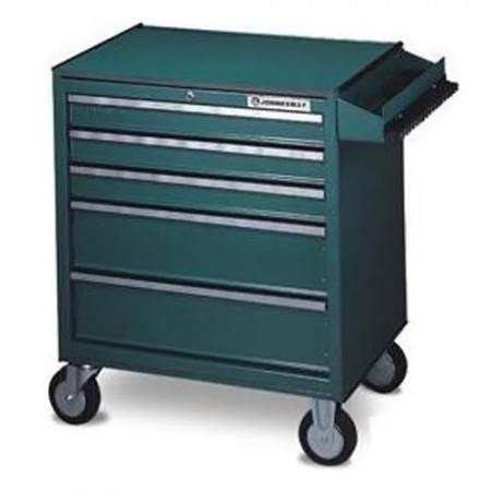 Jonnesway 5-DRAWER TOOL TROLLEY W/KNOCKABLE WORKING TABLE C-5DW1