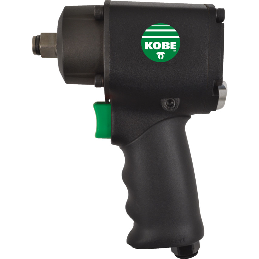 Green Line.1/2" STUBBY IMPACT WRENCH -TWIN HAMMER KBE2702310K