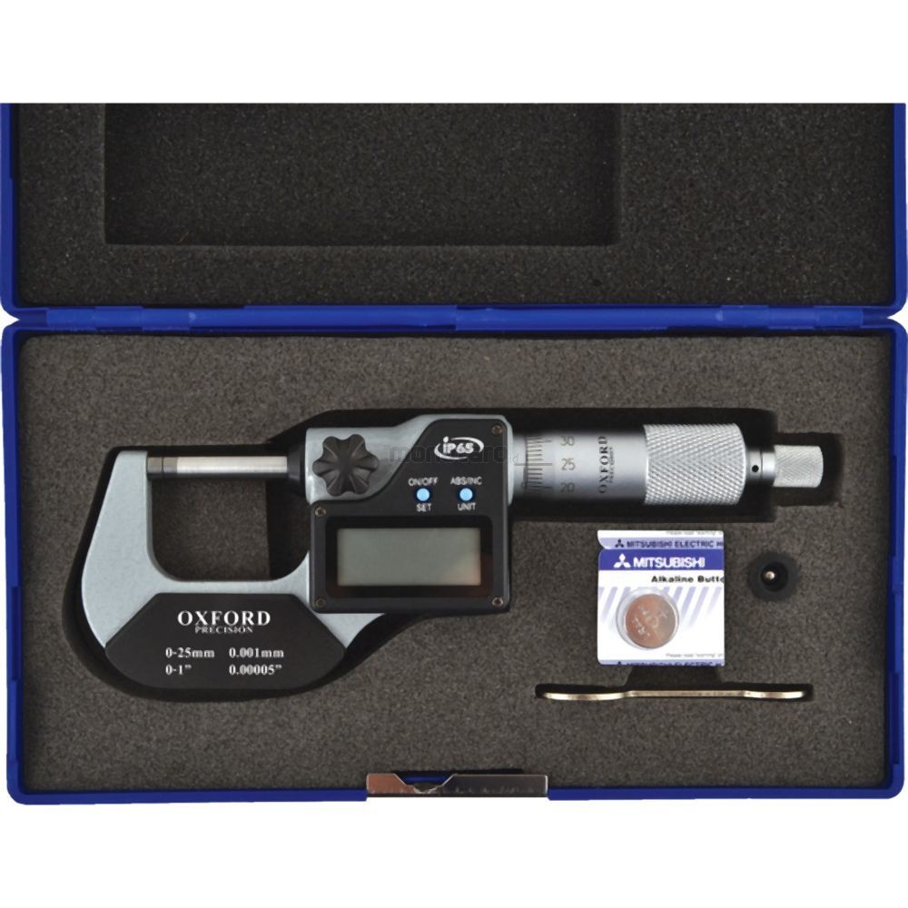 0-25mm/0-1"IP65 DIGITAL EXTERNAL MICROMETER OXD3313500K