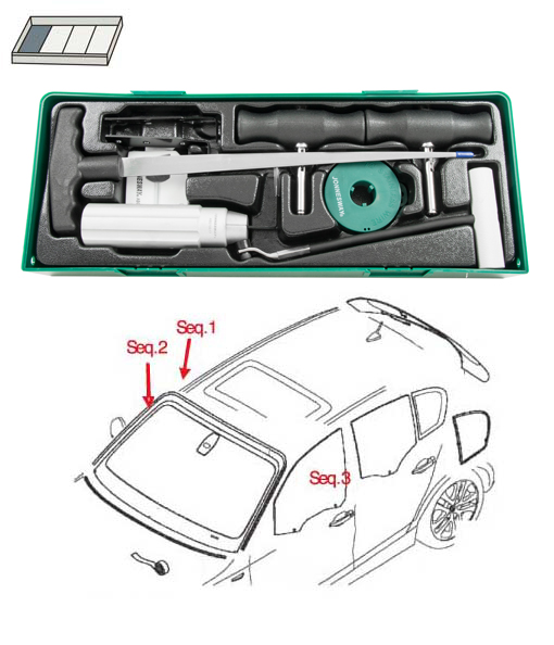 WINDSHIELD REPAIR KIT AB10001SP