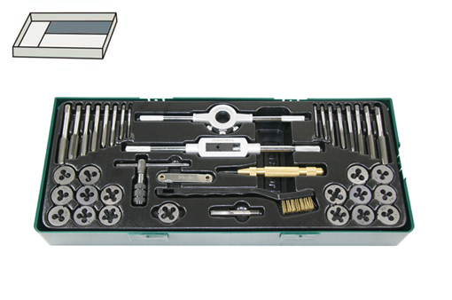 40PCS TAP & DIE SET (MM) AG10001SP/3SP