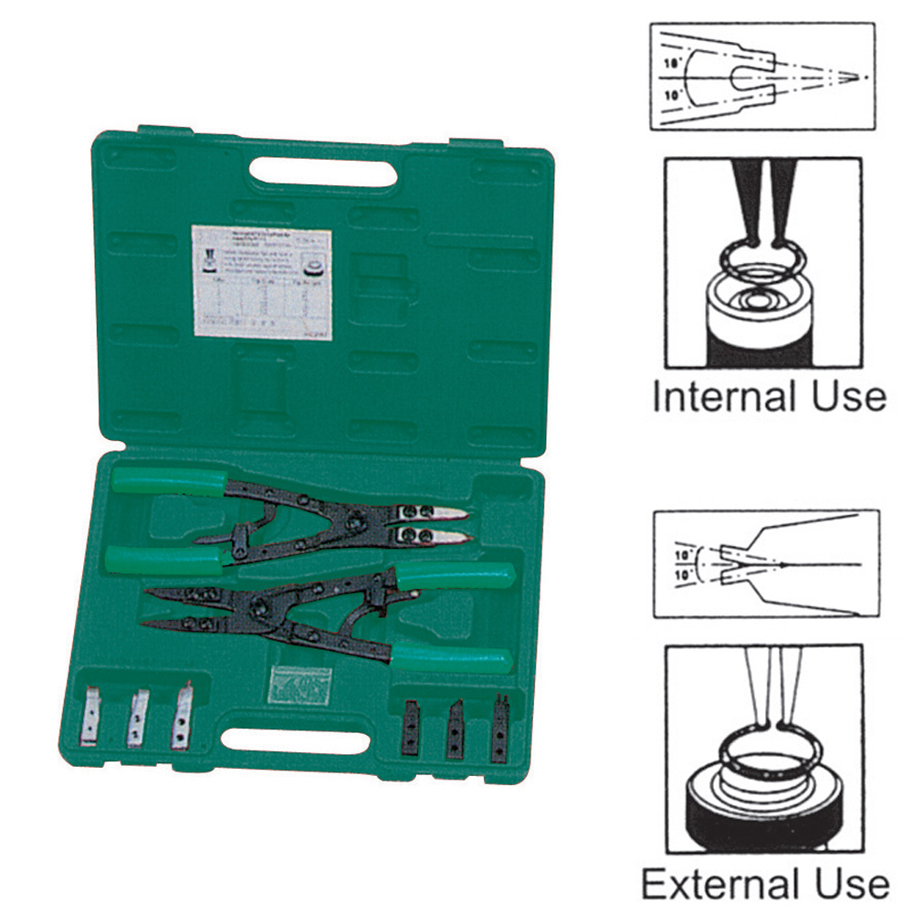 HEAVY-DUTY 10-1/2" REPLACEABLE TIP CIRCLIP PLIERS AI040017