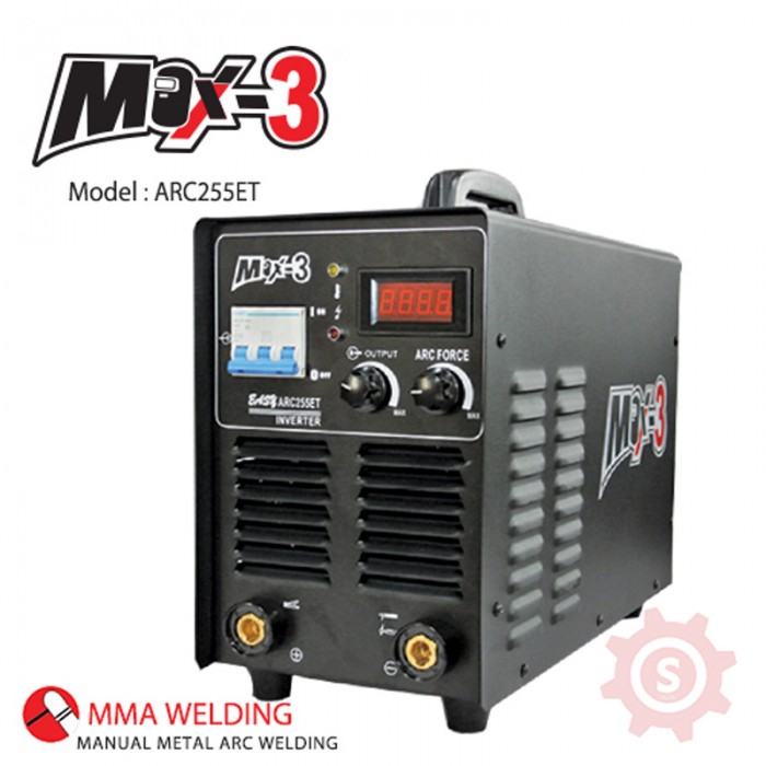 MAX-3 250A MMA STICK WELDING MACHINE ARC255ET