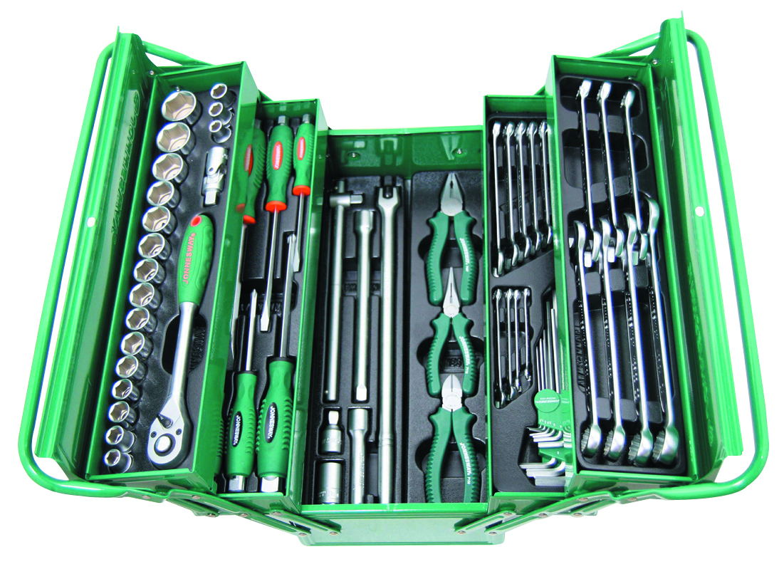 Jonnesway C-3DH262 62Pc Tools Chest Set