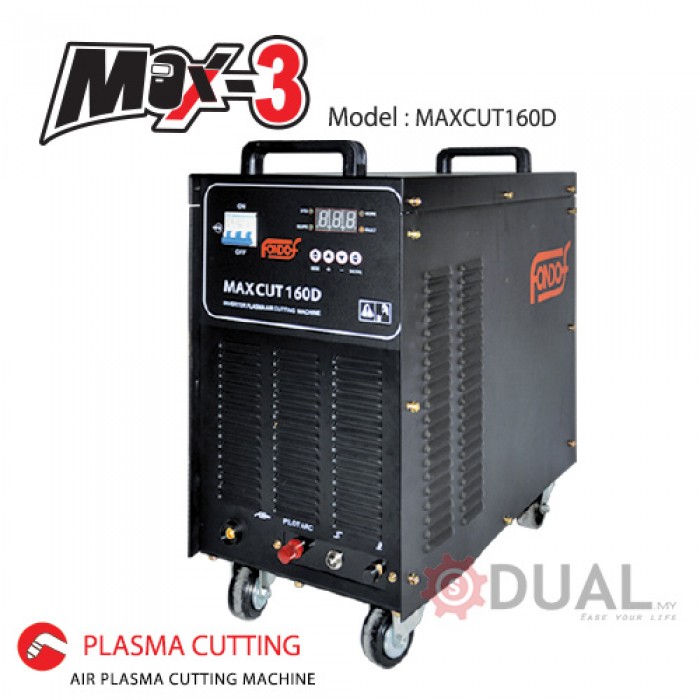 MAX-3 160A PAW PLASMA AIR CUTTING MACHINE MAXCUT160D