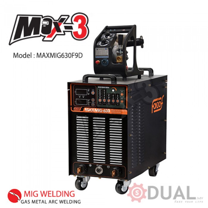 MAX-3 500A MIG INVERTER WELDING MACHINE MAXMIG500F9N